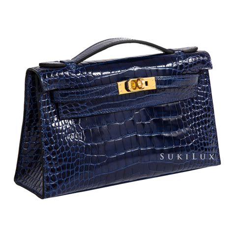 pochette hermes replica|hermes kelly pochette crocodile.